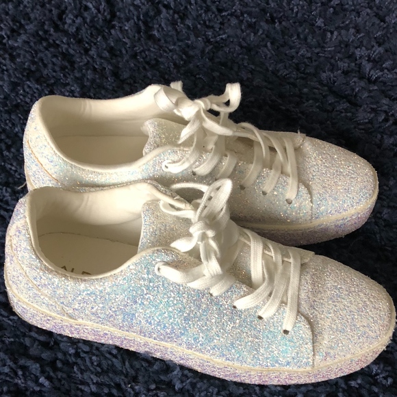 aldo etilivia glitter sneakers